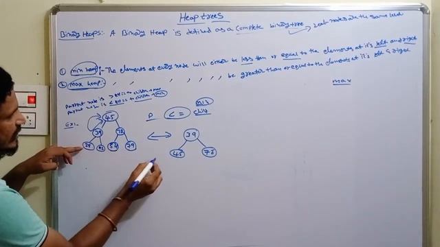 Heap trees || Min Heap and Max Heap tree || Data Structure in Telugu смотреть онлайн