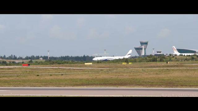 *HI FLY SPECIAL* | A340-500, A330-200, A340-300 at Helsinki Airport | Landings and Takeoffs смотреть онлайн