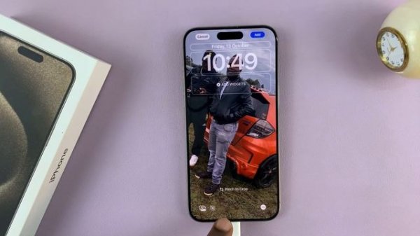 How To Add Live Wallpaper On iPhone 15 & iPhone 15 Pro Lock Screen