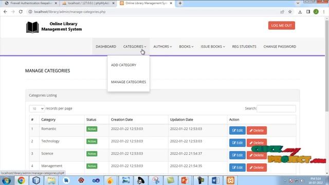 PHP Web Application Project - Library Management System - ClickMyProject смотреть онлайн