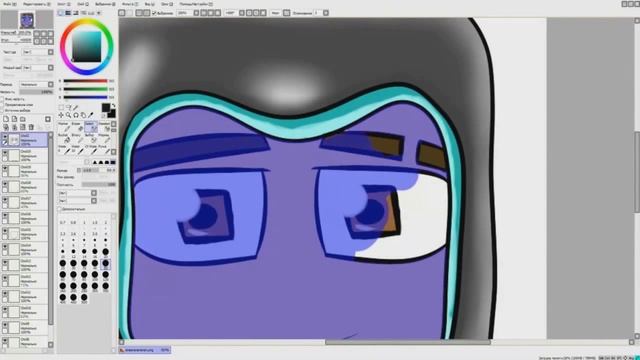 Рисуем Фроста[Frost] - рисовали в "Paint tool sai" #1 смотреть онлайн