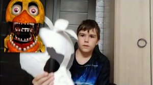 Моя коллекция масок аниматроников (Бонни, Чика, Фокси, Спрингтрап)