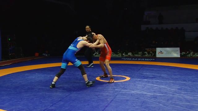 ВОЛЬНАЯ БОРЬБА. Чемпионат Кыргызстана-2023. 70 кг 1\16 Бактыяр Шурубеков-Жылдызбек уулу Сыймык смотреть онлайн