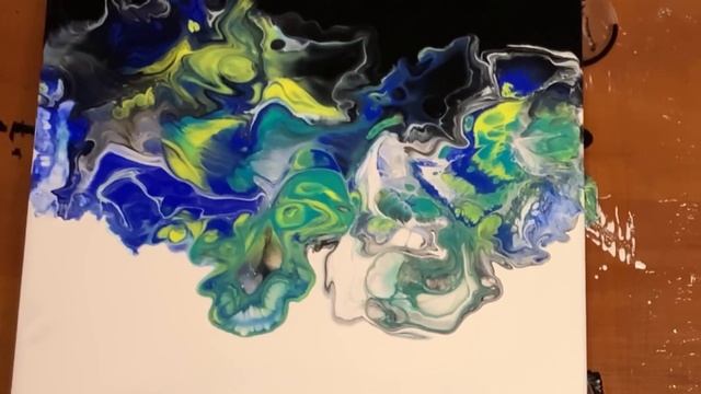 ФЛЮИД АРТ: рисование ЖИДКИМ АКРИЛОМ для начинающих смотреть онлайн