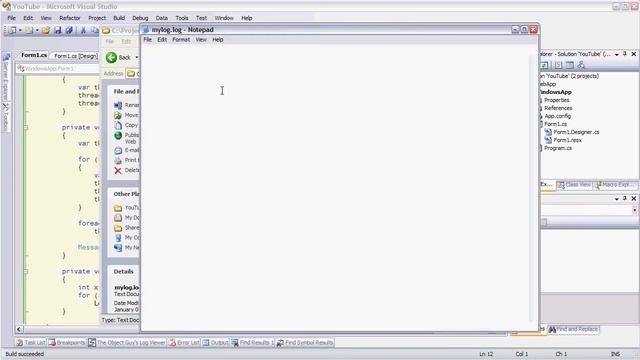 Multi-threaded Logging смотреть онлайн