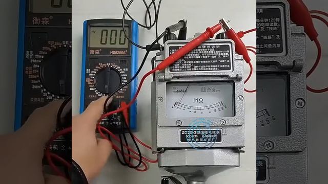 How to Use ZC25 / ZC11D Insulation Resistance Meter Megohmmeter Tester смотреть онлайн