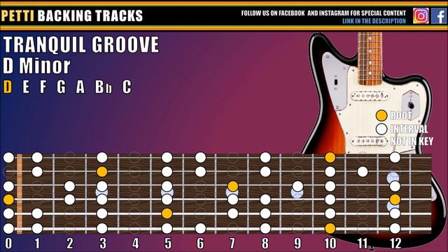 Tranquil Groove Backing Track in D Minor смотреть онлайн