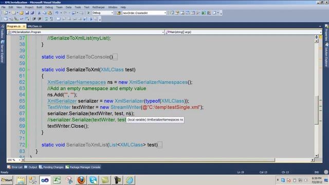 How Serializer Object to file Part Video 2 смотреть онлайн