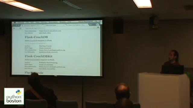 Flask vs Django - Boston Python - Beyond Django: Four other web frameworks смотреть онлайн