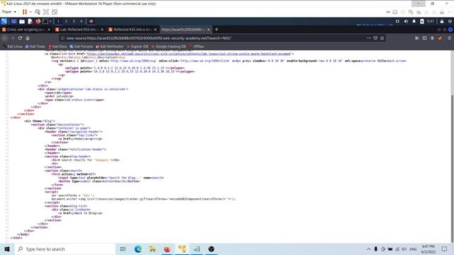 Lab: Reflected XSS into a JavaScript string with single quote and backslash escaped смотреть онлайн