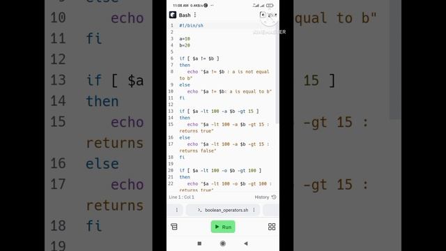 Shell Script Basic Programs - Boolean Operators in Shell/Bash | Tutorial for Beginners #09 смотреть онлайн