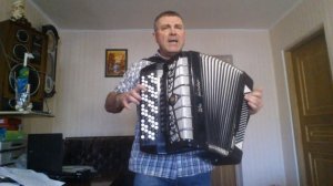 Чёрные глаза.  на баяне