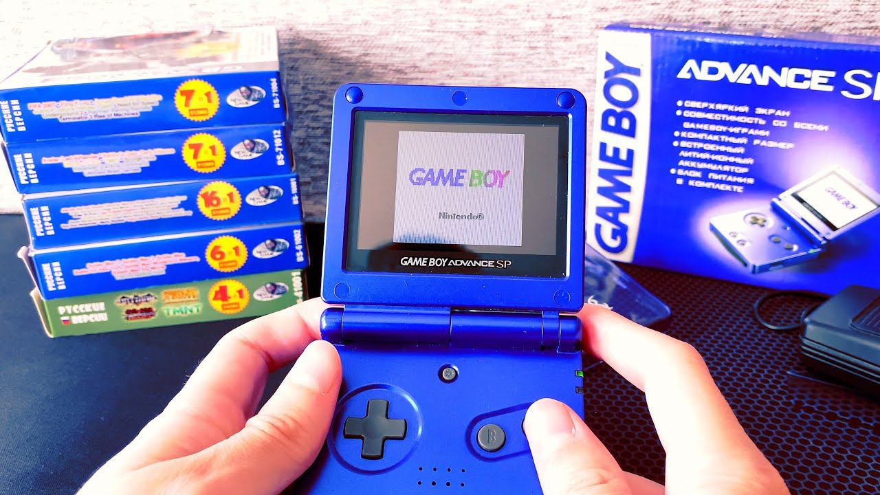 Купил Gameboy Advance SP 101 в 2024 году и вот что понял смотреть онлайн