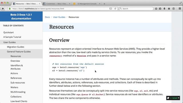 Starting to Work with AWS Using boto3 смотреть онлайн
