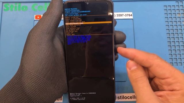 Samsung A22 / A22 5G Hard reset смотреть онлайн