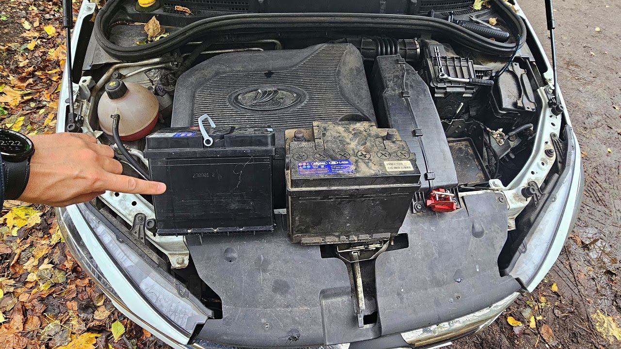 LADA VESTA СТАВИМ САМЫЙ ДЕШЕВЫЙ АККУМУЛЯТОР.КАК ВЫБРАТЬ АККУМУЛЯТОР НА АВТО (АКБ) НА ЛАДА ВЕСТА 2023 смотреть онлайн