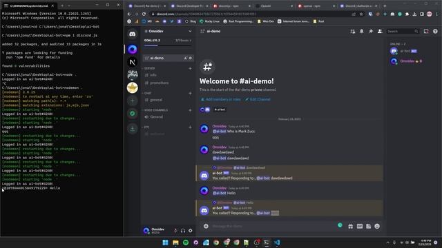 Make A Discord AI Chatbot with OpenAI смотреть онлайн