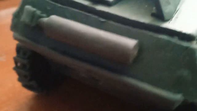 Штурмпанцер II Бизон из пластилина смотреть онлайн