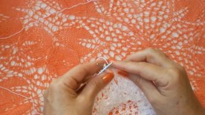 ВЯЖЕМ ОВАЛЬНУЮ СКАТЕРТЬ СПИЦАМИ - 2