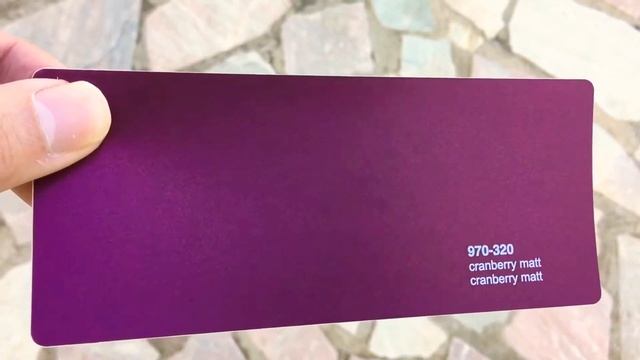 Oracal 970RA 320M Cranberry Mat Wrap Folie смотреть онлайн