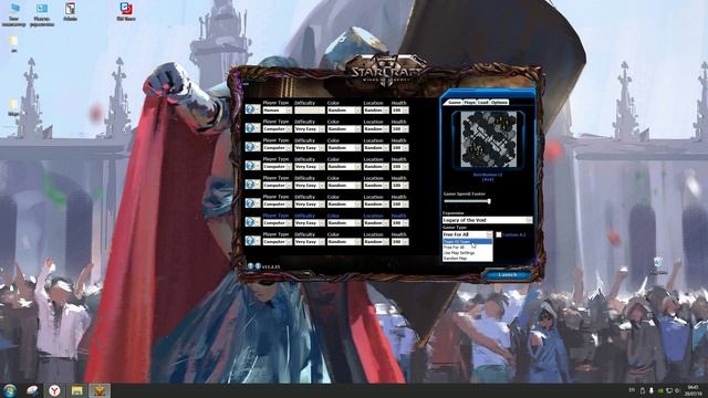 Как создать одиночную игру с ботами | StarCraft 2, sc2allin1 смотреть онлайн