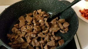 Жареная картошка с ГОВЯДИНОЙ / Fried potatoes with beef.»