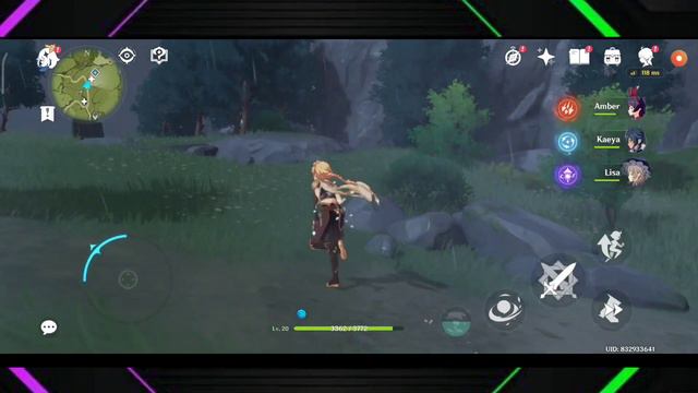 Genshin Impact 4K "Max Grapichs 60fps" Gameplay Poco X3 Pro смотреть онлайн