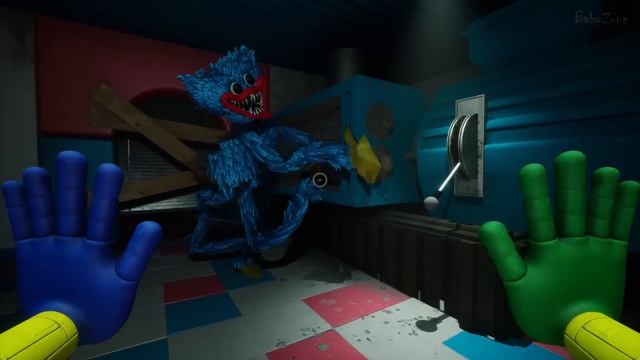 What Happens If You Destroy Huggy Wuggy In The Shredder - Poppy Playtime Chapter 2 смотреть онлайн