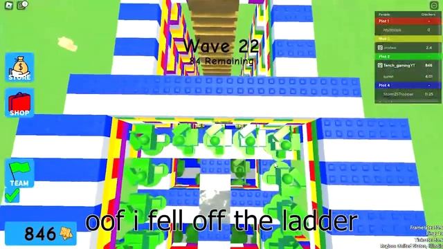 (Outdated) WAVE 22 IS SO EZ (0 robux) (Toy Defense) | ROBLOX смотреть онлайн