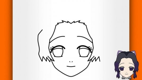 How to Draw Shinobu Kocho (EASY FOR BEGINNERS) - Shinobu Kocho Drawing Tutorial (STEP BY STEP)