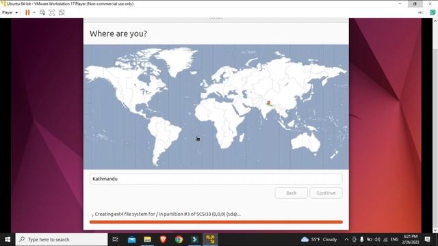 Install Ubuntu 22.04 on VMware Workstation 17 player | Easiest way to install and use Linux. смотреть онлайн