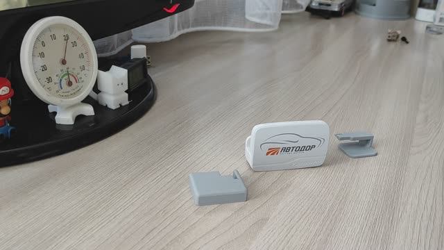 Держатель для транспондера Автодор на 3D принтере смотреть онлайн