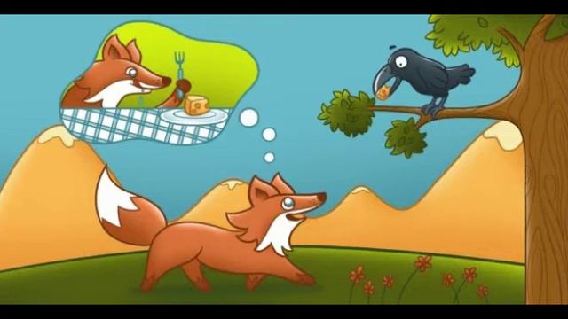 Les fables: #2 le corbeau et le renard de jean de la fontaine смотреть онлайн