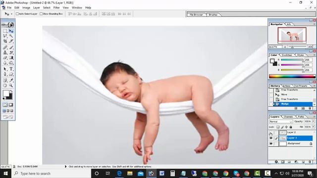 Photo Editing Tutorial || Adobe Photoshop 7.0 Bangla || Donald Trump Funny смотреть онлайн