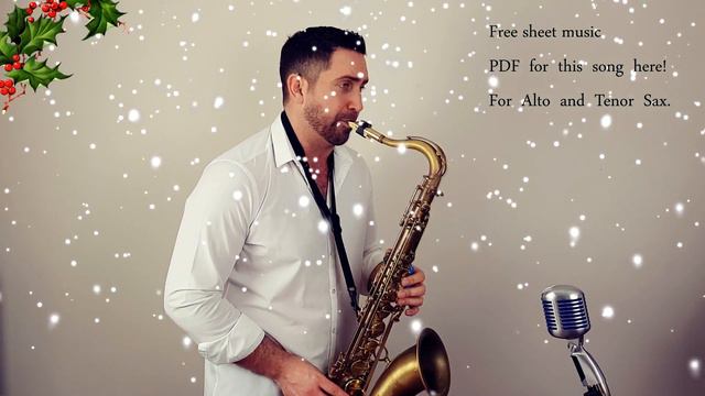 🎄 Jingle Bells 🎄 - 🎷 Solo Saxophone 🎷 - by Paul Haywood - With FREE SHEET MUSIC смотреть онлайн