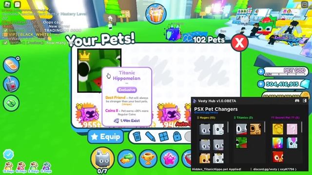 Pet Simulator 99 Huge Pet Visual Script смотреть онлайн