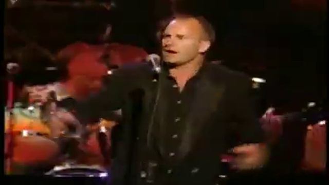Dire Straits & Eric Clapton & Sting & Phil Collins - Money for Nothing (Live) смотреть онлайн