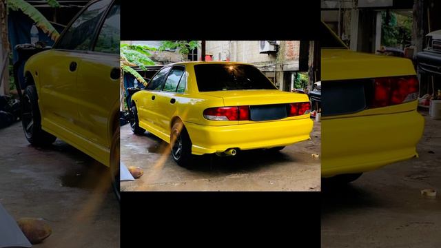 Mitsubishi Lancer CB1 To Evo III Body Conversation Before and After смотреть онлайн