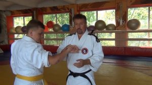 3 лучшие болевые точки на руке.  Кюшо джитсу.  Практика. Ч.1