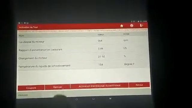 test injecteur volvo fm12 D12D avec launch x431hd3 смотреть онлайн