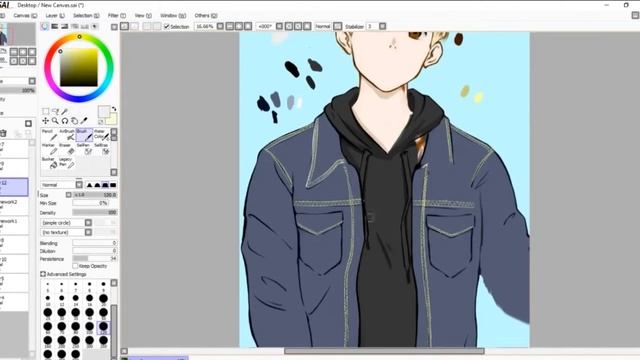 Speedpaint (Paint Tool SAI) смотреть онлайн