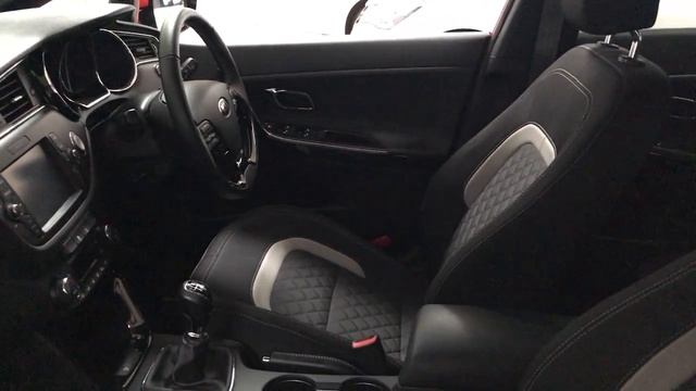 Used Kia Ceed 1.0T GDi ISG GT-Line 5dr Red 2015 смотреть онлайн