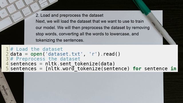 How to train a Word2Vec model using Gensim in Python? смотреть онлайн