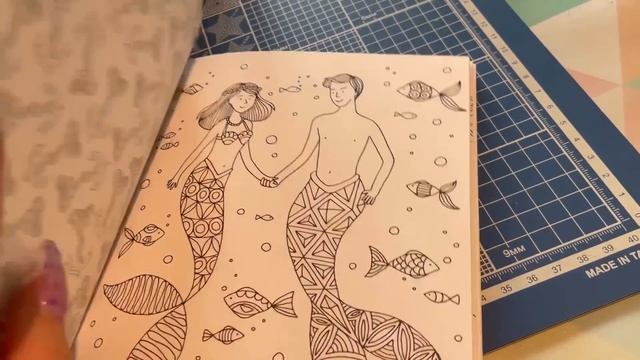 Марафон по раскраскам// MERMAY челлендж// 24 часа раскрашиваю РУСАЛОК смотреть онлайн