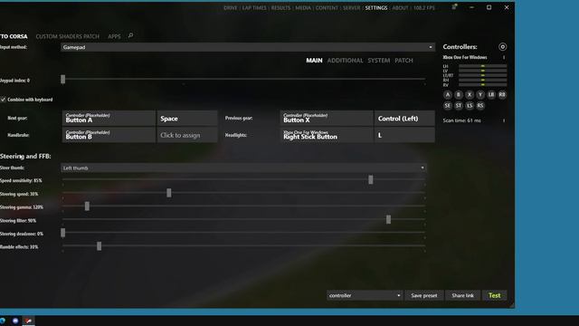 DRIFT με Xbox χειριστήριο στο Assetto!! (Ρυθμίσεις + Script) смотреть онлайн