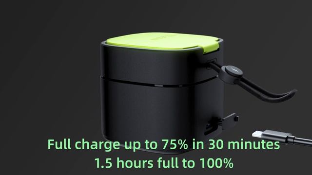 TELESIN Quick charger with batteries set for GoPro Hero 12/11/10/9 смотреть онлайн