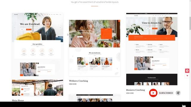 Everlead - Life Coach and Speaker Theme смотреть онлайн