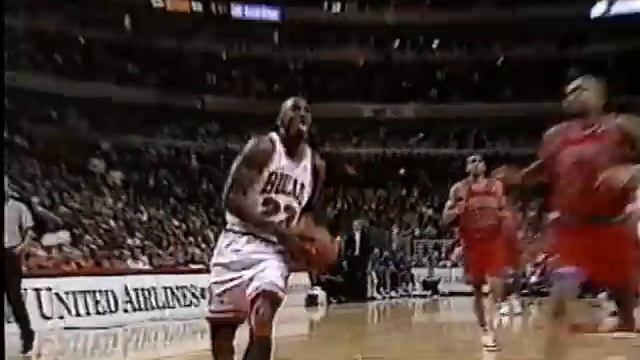 Bulls vs. Pistons - 1996 (Michael Jordan 53 points) смотреть онлайн