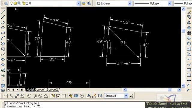 AutoCAD Print Setup ( sheets, scale, export to PDF ) Tutorial part 1 смотреть онлайн