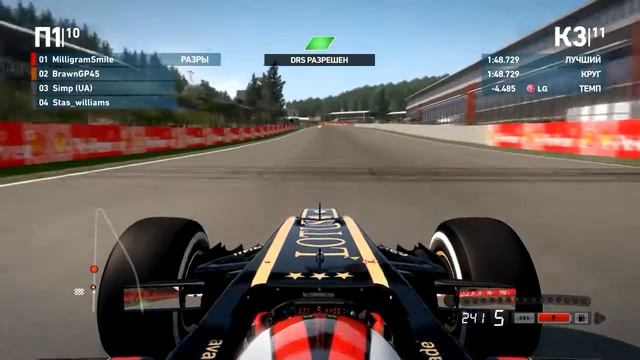 [L-25] 11. Гран-При Бельгии, Спа-Франкоршам, F1 2013 смотреть онлайн